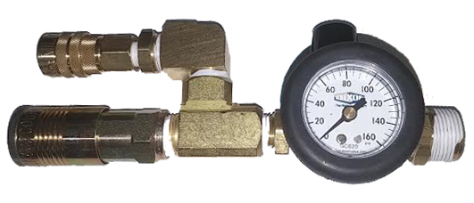 AIR COUPLER SET-UP FOR COMPRSSOR