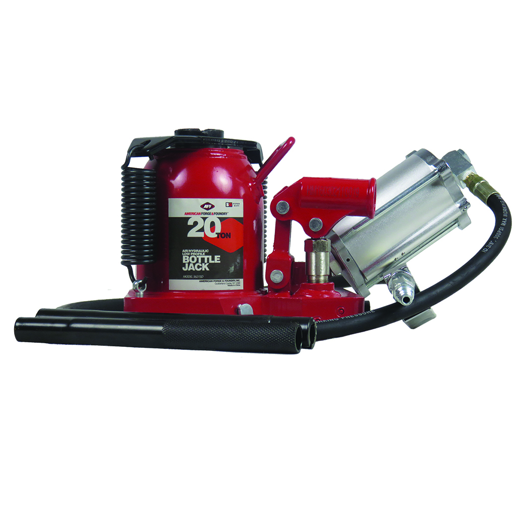 20 TON LOW PROFILE SUPER DUTY AIR/HYDRAULIC BOTTLE JACK
