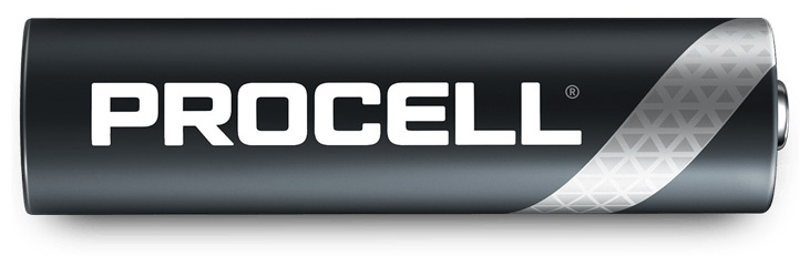 DURACELL PROCELL ALKALINE BATTERY - AA - 8 PACK