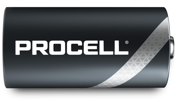 DURACELL PROCELL ALKALINE BATTERY - C - 6 PACK