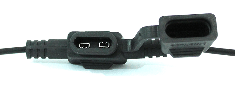 FUSEHOLDER MINI IN-LINE W/COVER 16GA