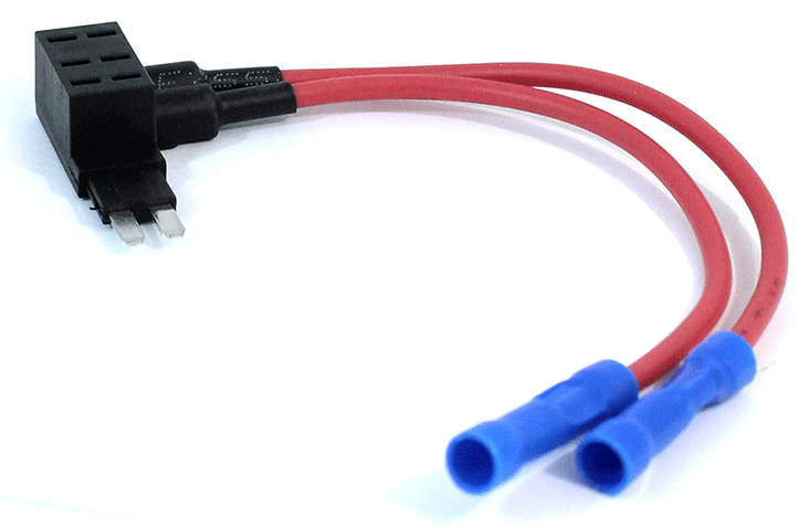 ATO MINI FUSE CIRCUIT TAP 58V, 20 AMP, 16GA DUAL WIRE