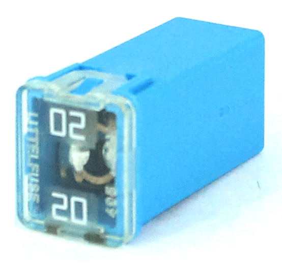 FUSE CARTRIDGE STYLE 20AMP BLUE