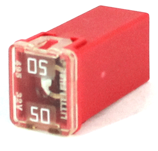 FUSE CARTRIDGE STYLE 50AMP RED