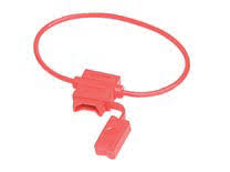 IN-LINE FUSE HOLDER 25-30 W/COVER