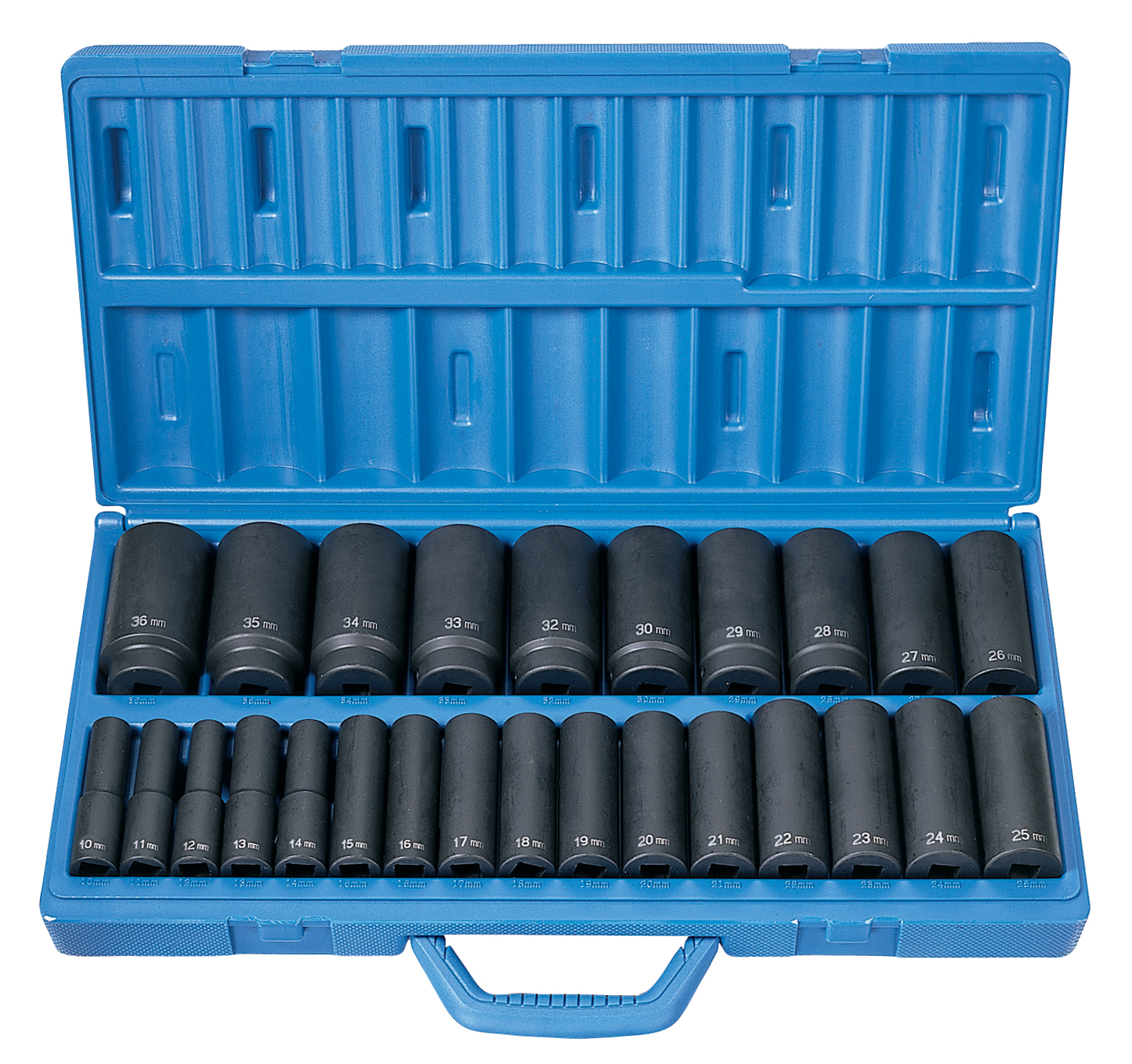 1/2" DRIVE 26 PC. DEEP LENGTH METRIC MASTER SET