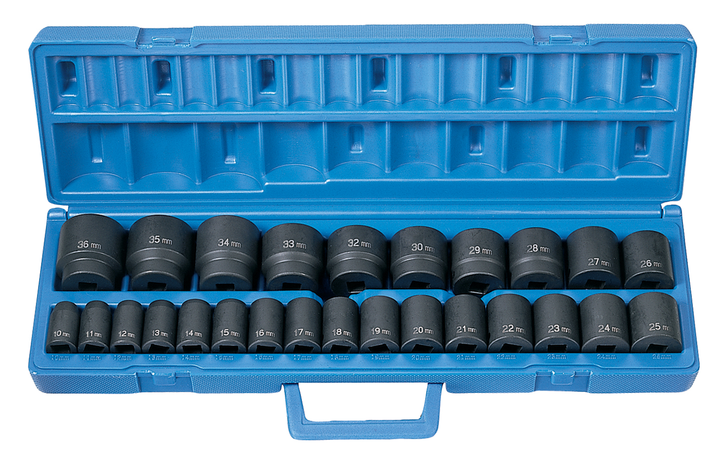 1/2" DRIVE 26 PC. STANDARD LENGTH METRIC MASTER SET