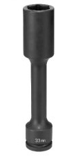3/4" DRIVE X 33MM EXTRA-LONG BUDD IMPACT SOCKET