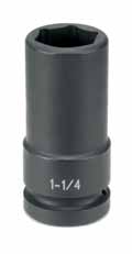 1" DRIVE X 1-1/4" EXTRA-DEEP THIN-WALL