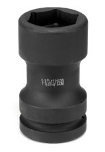 1" DRIVE X 41MM X 21MM SQUARE BUDD IMPACT SOCKET