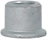 MGCE-R8U COLLAR, 1/4", STD FLANGE, EXT LENGTH,  STL, Z/Y PLATED