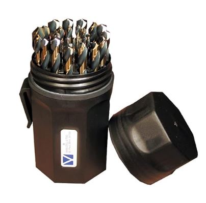 ASSORTMENT DRILL BIT HVY 1/16-1/2 29PC