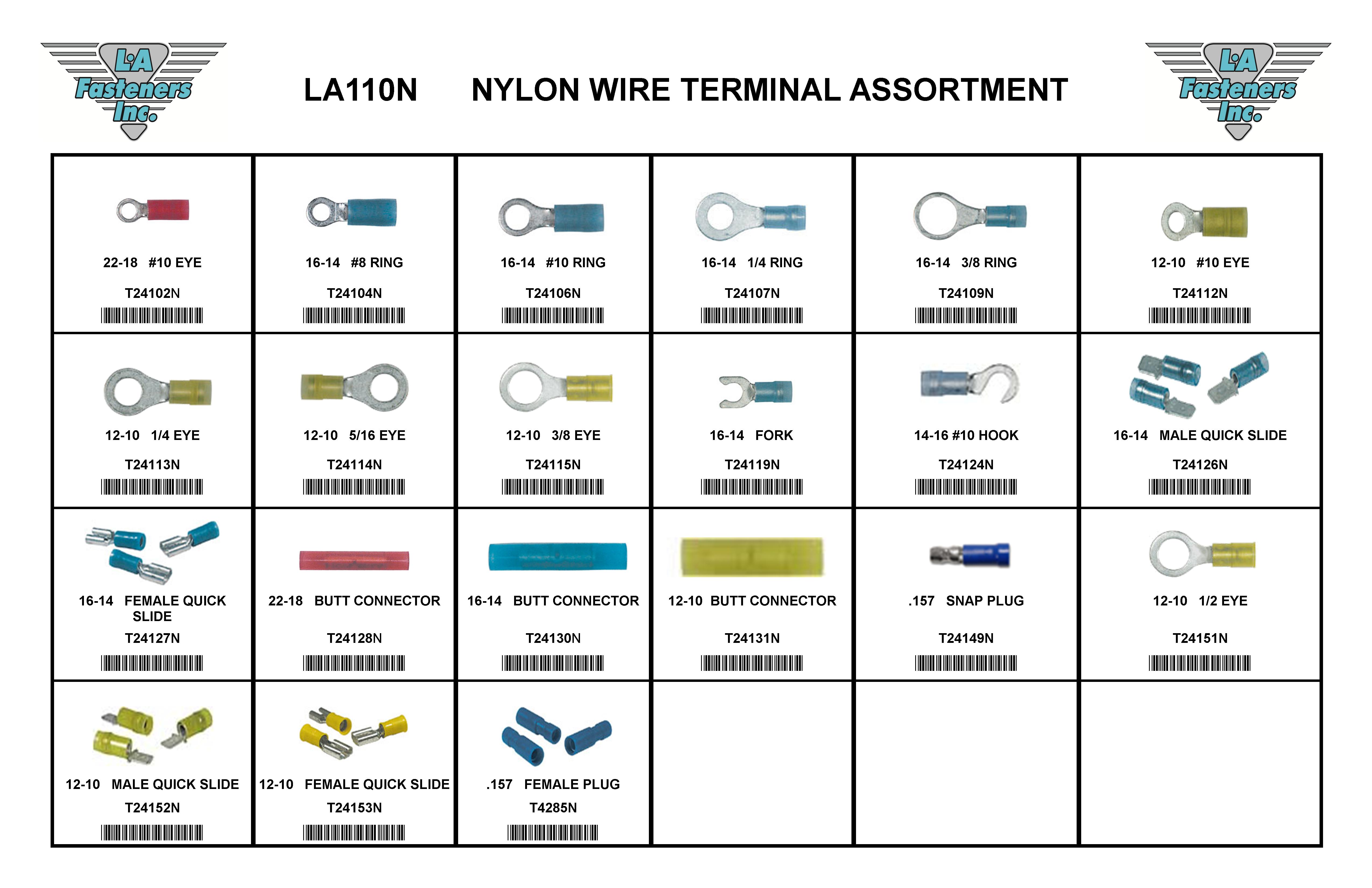 ASSORTMENT NLYON  WIRE TERM .