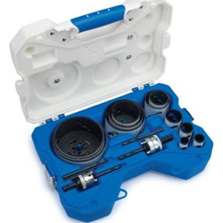 LENOX 1200G DELUXE HOLE SAW KIT - 12 SIZES