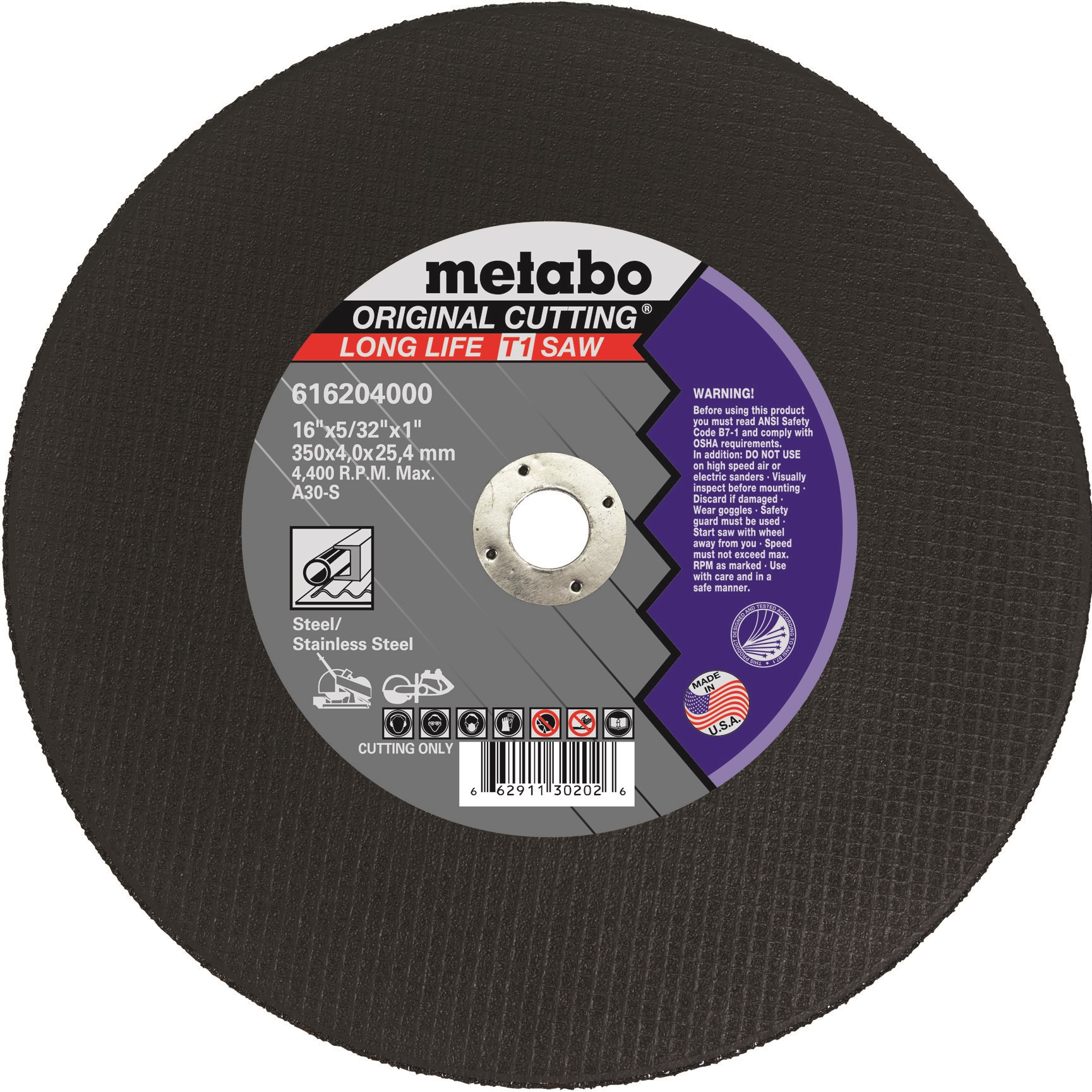 CUT OFF WHEEL 16 16204