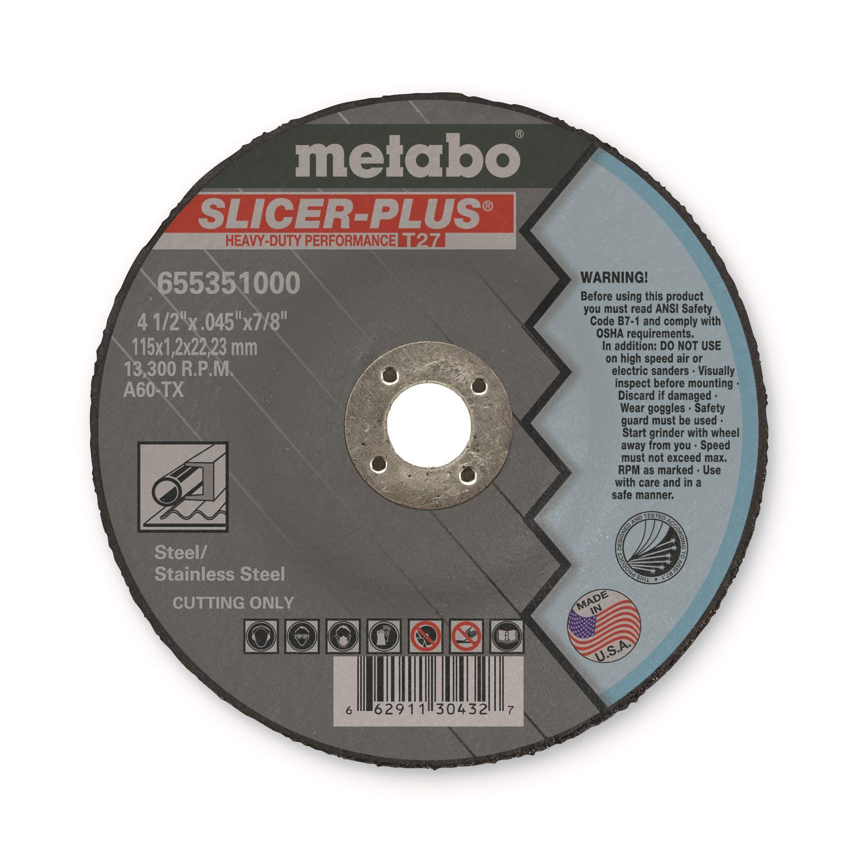SUPER SLICER CUT OFF WHEEL