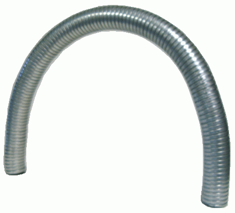 FLEX EXHAUST PIPE 1-3/8" x 1 FT