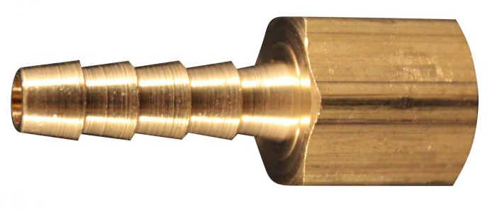 3/8" M. END, 3/8" ID HOSE