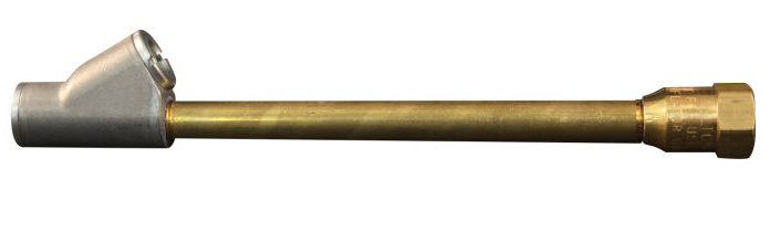 STRAIGHT FOOT DUAL HEAD AIR CHUCK 1/4"