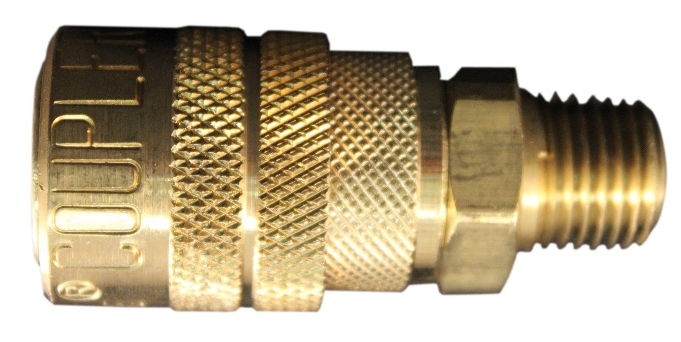1/4 NPT MALE PIPE COUPLER FOR 3/8 HOSE
