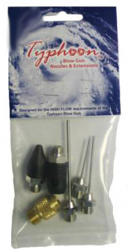 TYPHOON BLOW GUN SIPHON TIP KIT