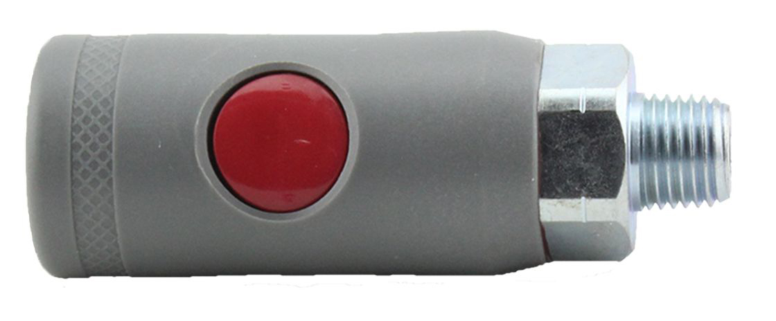 1/4" MALE SAFETY COUPLER "M" STYLE