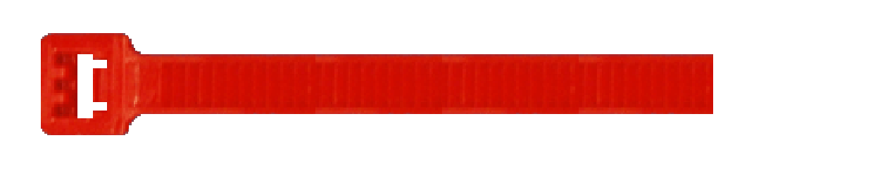 NYT21522 NYLON TIE 3/16 X 7 RED