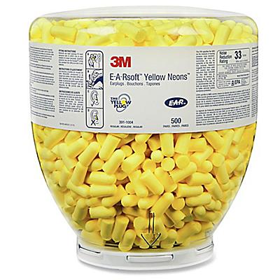 EAR SOFT YELLOW NEON BLAST UNCORDED EARPLUGS 500