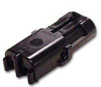 WEATHER PACK CONNECTOR SHROUD 2 CONTACTS