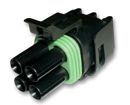 WEATHER PACK CONNECTOR TOWER 4SQ CONTACT