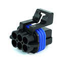 WP 12052848 DELPHI MP150 SERIES 6-WAY FEMALE CON 14 AMP MAX