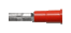 WIRE TERM 22-18 .176 TAB INSULATED NYLON M BULLET
