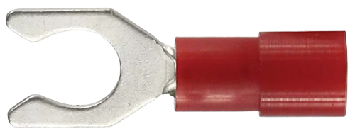 WIRE TERMINALS - 22-18 NYLON FORK #8 STUD