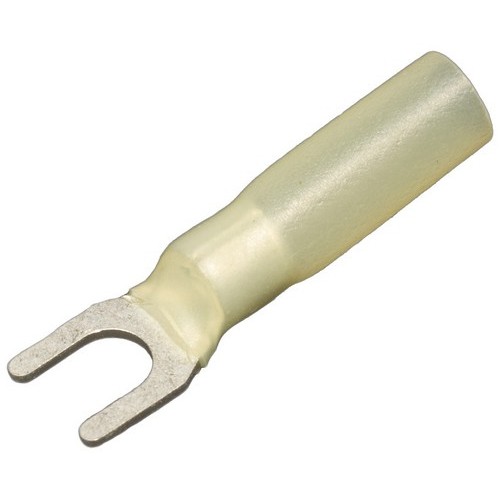 WIRE TERM HEAT SHRINK FORK 12-10X#10