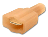 WIRE TERM 22-18 .187 3M MALE QUICK SLIDE NYLON