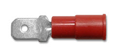 WIRE TERM 22-18 .187 3M MALE QUICK SLIDE VINYL
