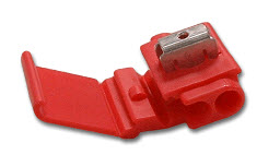 WIRE TERM SCOTCHLOK 22-18 SPLICE TAP RED