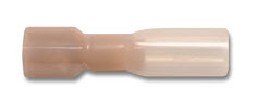 WIRE TERM 22-18 1/4 FEM QUICK SLIDE HEAT SHRINK