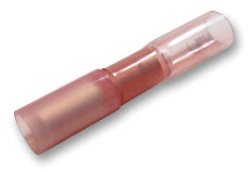 WIRE TERM HEAT SHRINK FEMALE BULLET 22-18 RED 2