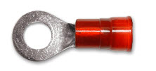 WIRE TERM RING #10 STUD NYLON #8 WIRE W/ EXTRA SLEEVE