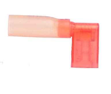 WIRE TERM FLAG 22-18 RED HEAT SHRINK