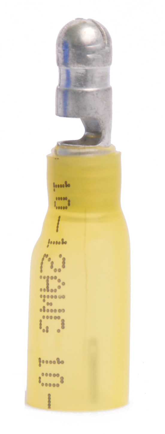 WIRE TERM H/S 12-10 X .180 MALE BULLET CONNECTOR