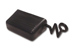 MAXI FUSE HOLDER BLK LEADS 5" 6GA