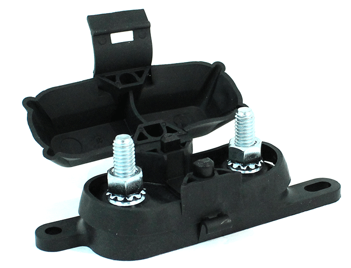 HI-AMP AMG FUSE HOLDER WITH COVER, 300A, 32V, BLACK