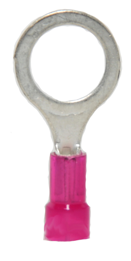 WIRE TERM RING 22-18 X 3/8 NYLON