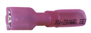 WIRE TERM 22-18 .25 RED FEMALE  SLIP ON CONN HS