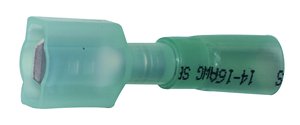 WIRE TERM 14-16 .25 BLUE SLIP ON MALE CONNECTOR HS