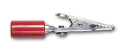 ALLIGATOR CLIP 10 AMP RED INSULATED