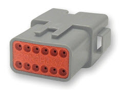 DEUTSCH 12-WAY RECEPTACLE AT SERIES