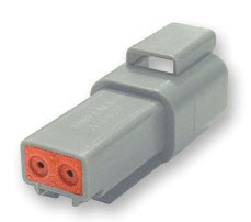 DEUTSCH 2-WAY RECEPTACLE AT SERIES